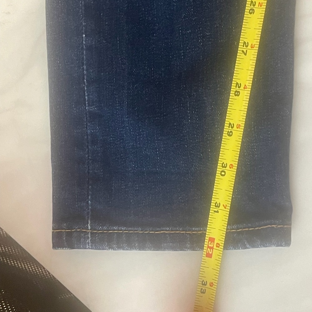 Levi’s 512 Slim Taper Jeans Dark Wash Stretch Denim Men’s 32x32 Classic - Picture 5 of 6